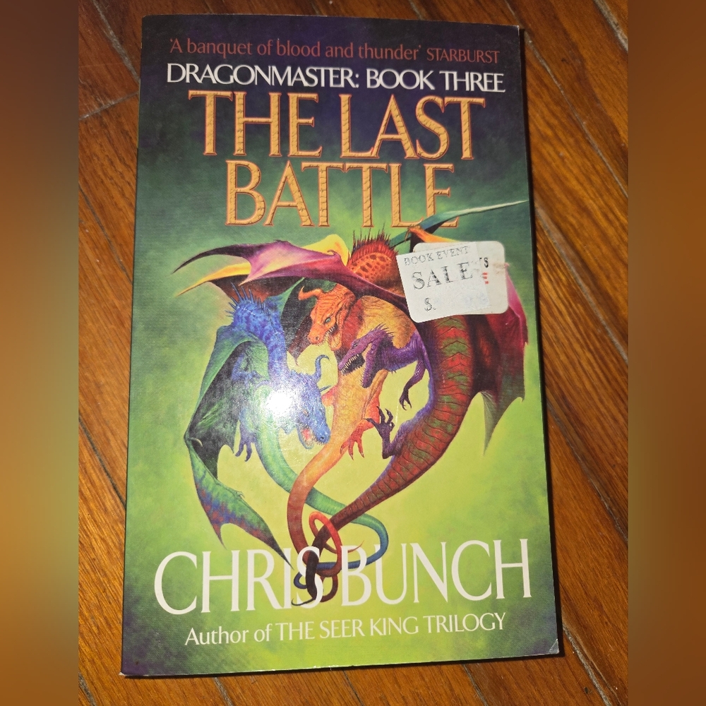Dragonmaster Book 3 The Last Battle By Christopher Bunch